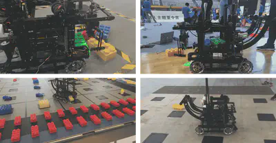 Real-world testing of the robot
